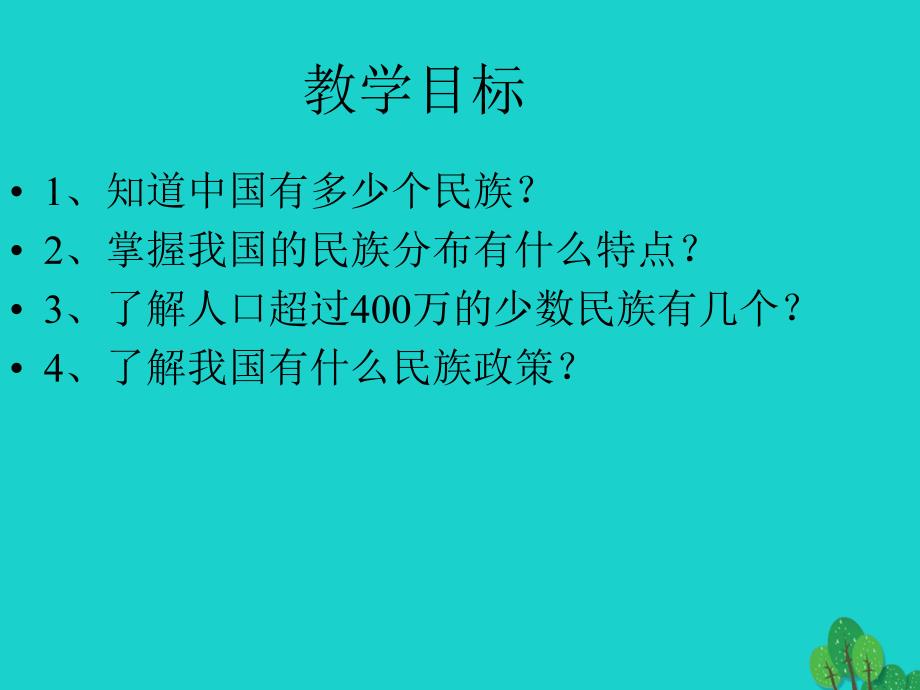 七年级地理上册_第二章 第三节 多民族的国家课件4 中图版_第3页