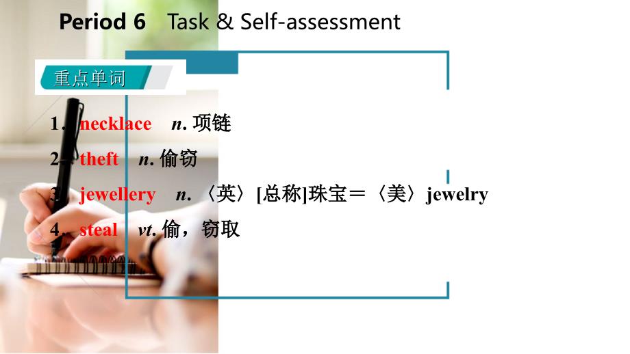 2018年秋九年级英语上册_unit 8 detective stories period 6 task & self-assessment基础读写导学课件 （新版）牛津版_第2页