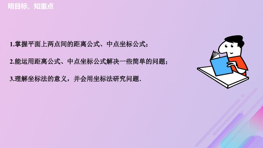 2018年高中数学_第2章 平面解析几何初步 2.1.5 平面上两点间的距离课件8 苏教版必修2_第3页