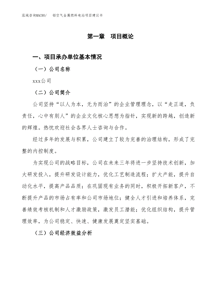 铝空气金属燃料电站项目建议书（65亩）.docx_第3页