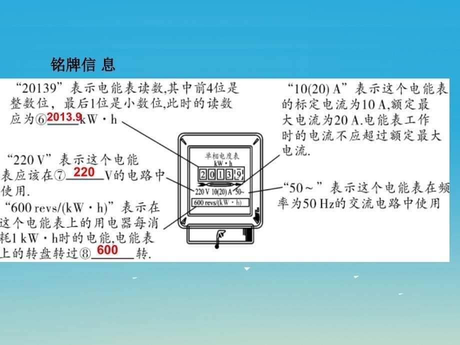 【人教版】2017版中考物理考点研究：第15章(1)《电功、电功率、焦耳定律》课件_第5页