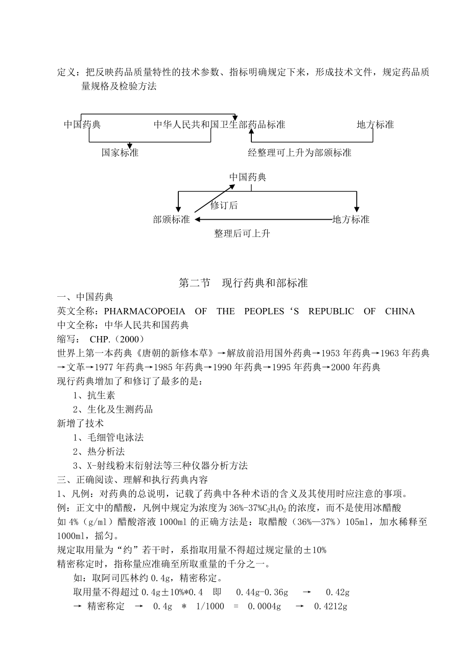 药物分析教案(也可以作为笔记看)_第3页