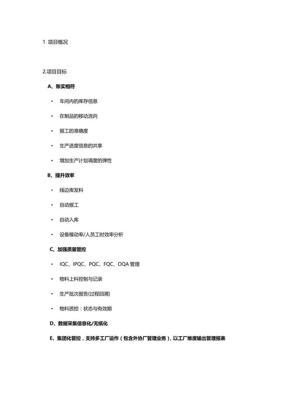 MES系统需求报告模板资料_第2页