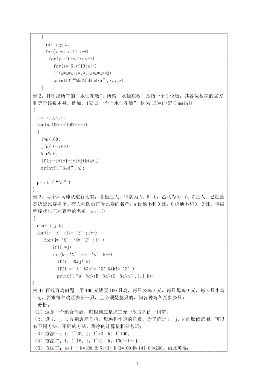 C语言程序设计案例教程 第二版 高职计算机大类专业基础 熊锡义 授课教案C程序设计教案 第4章第4次_第2页