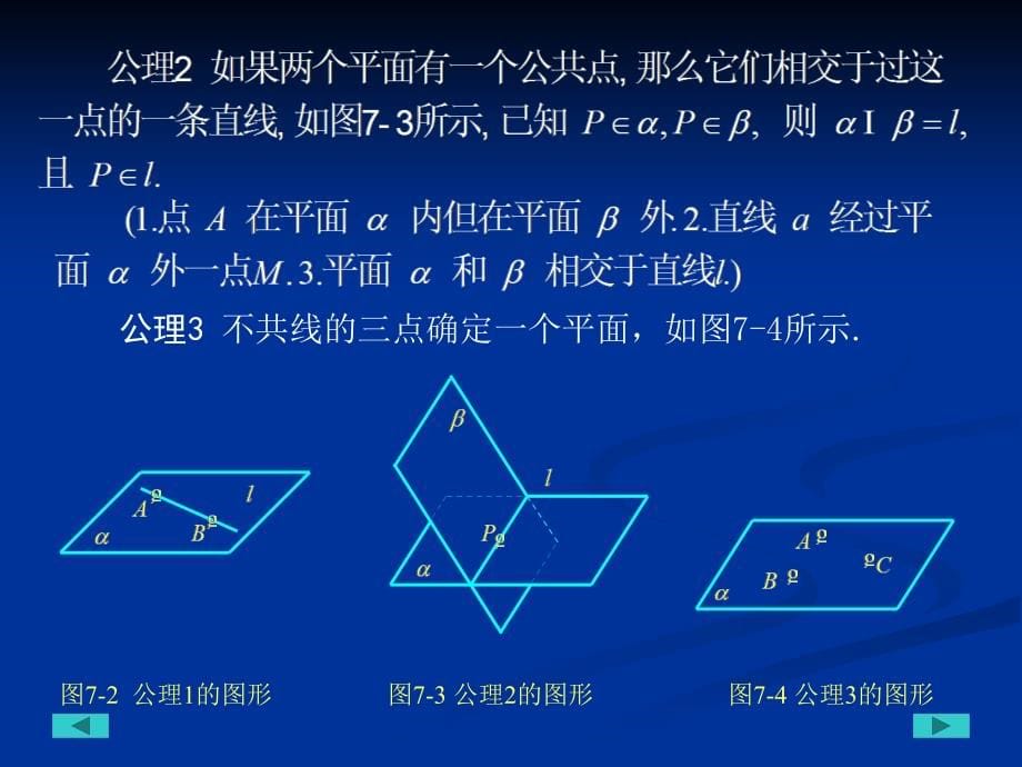 应用数学基础 五年制课件 上册 教学课件 ppt 作者 阎章杭 李月清 戴建锋 主编 上册课件第七章 空 间 图 形_第5页