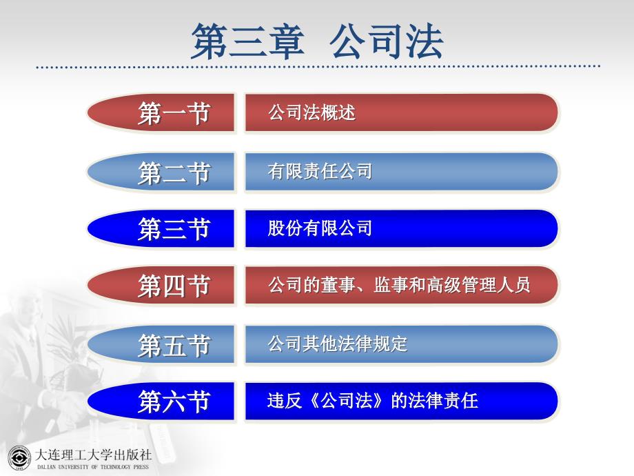 新编经济法实用教程 第六版 第三章公司法_第3页