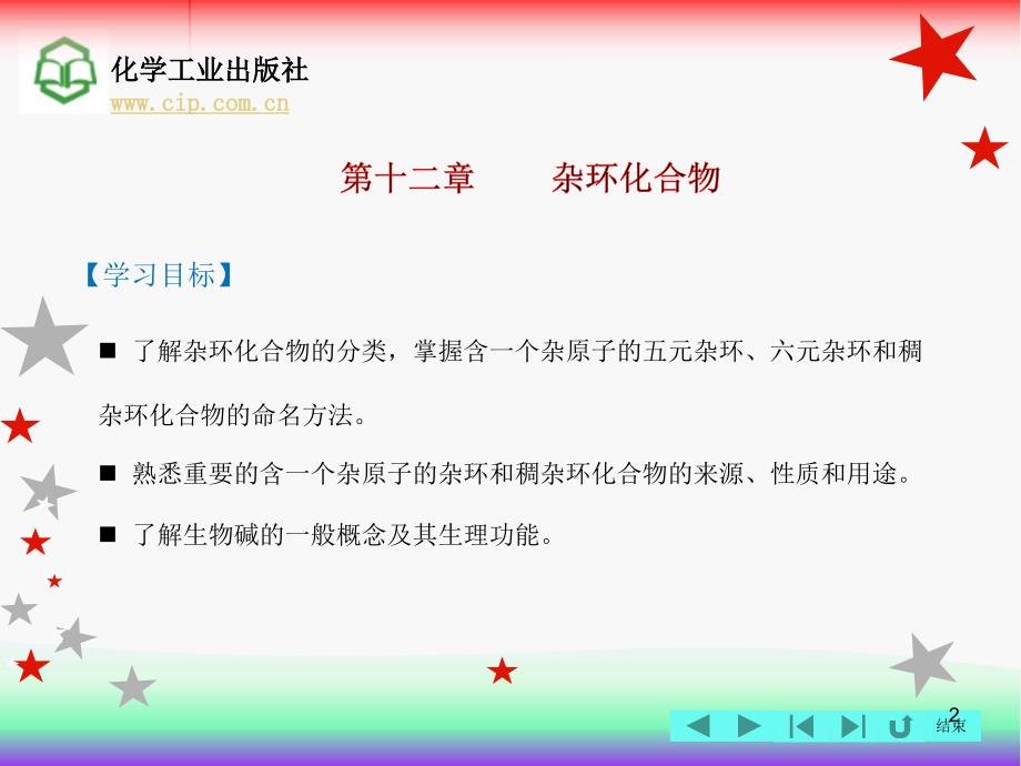 有机化学 第四版课件 教学课件 ppt 作者 邓苏鲁 编第十二章 杂环化合物_第2页