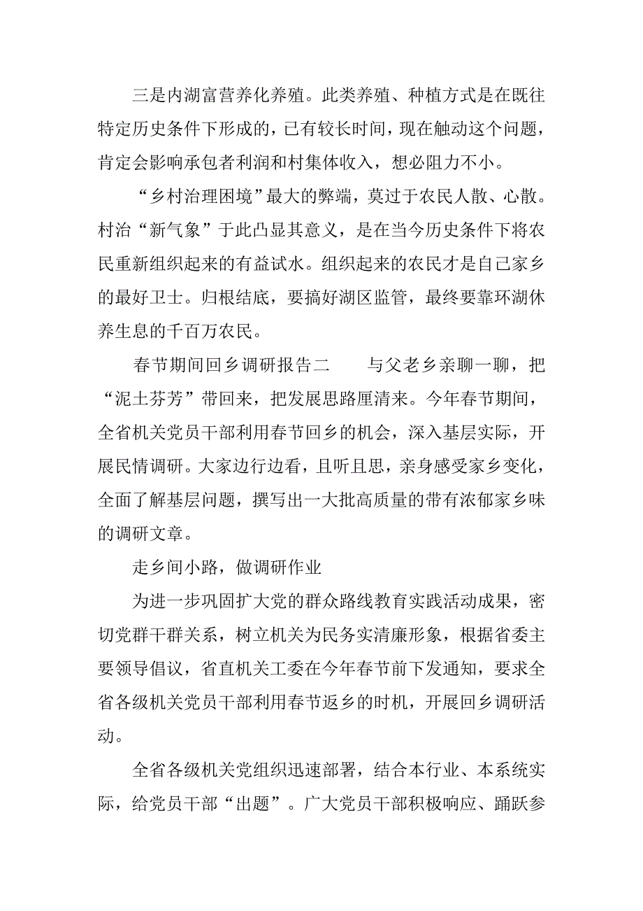 春节期间回乡调研报告模板.doc_第4页