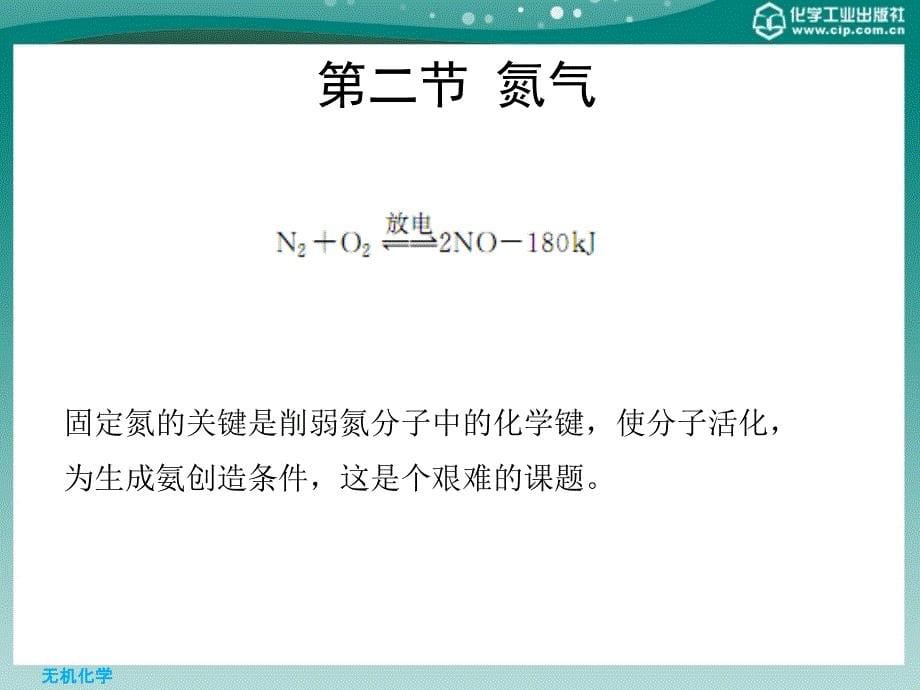 无机化学 第四版课件 教学课件 ppt 作者 董敬芳 主编第十章氮族元素 _第5页