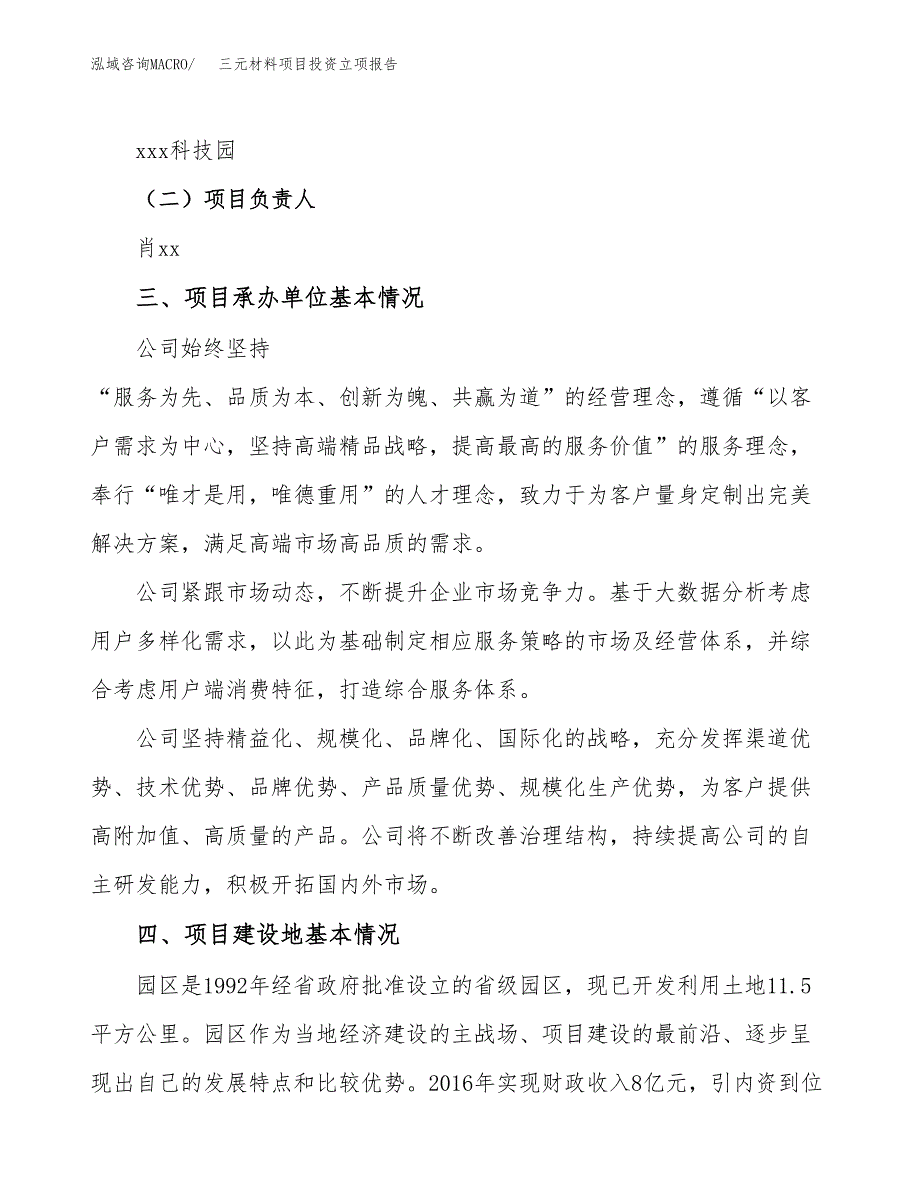 三元材料项目投资立项报告.docx_第2页