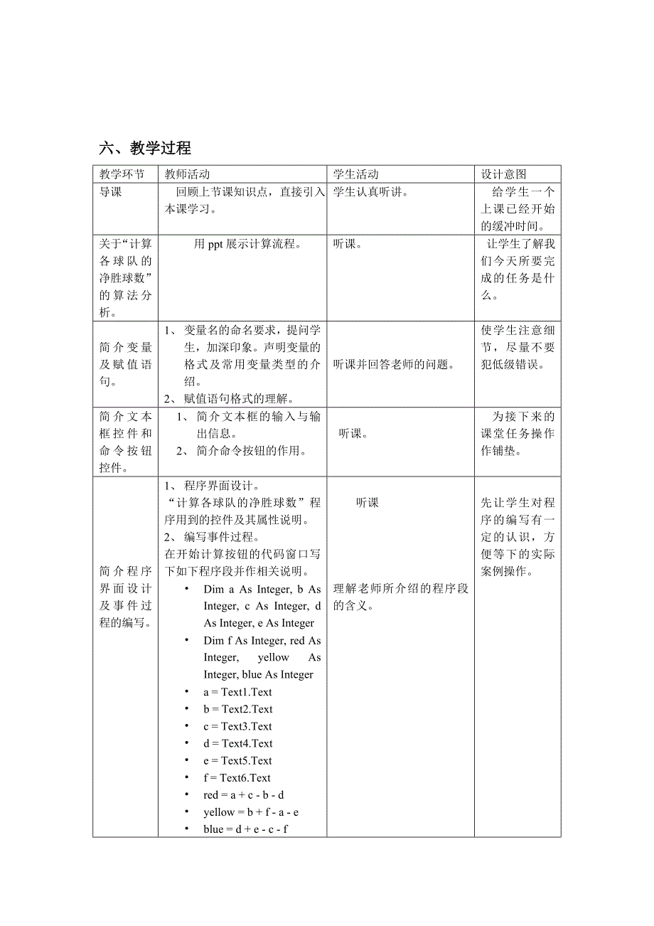 顺序结构程序设计教案_第3页