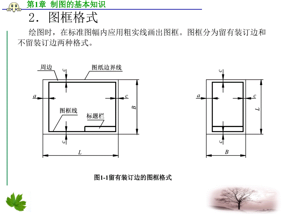 化工制图与CAD 高职化工类 刘星第1章制图的基本知识_第3页