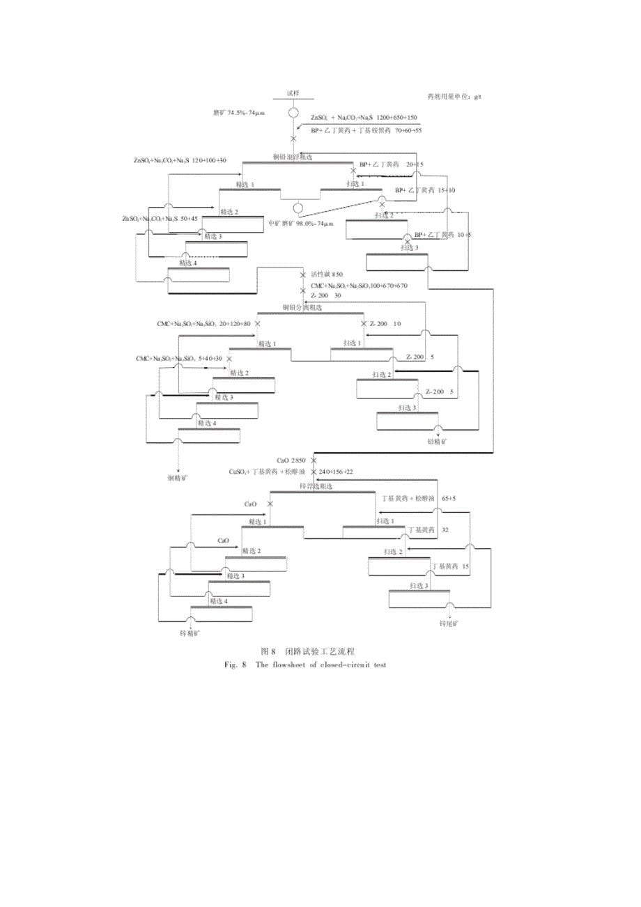 高海拔地区复杂铜铅锌多金属硫化矿浮选-试验研究及应用_第5页
