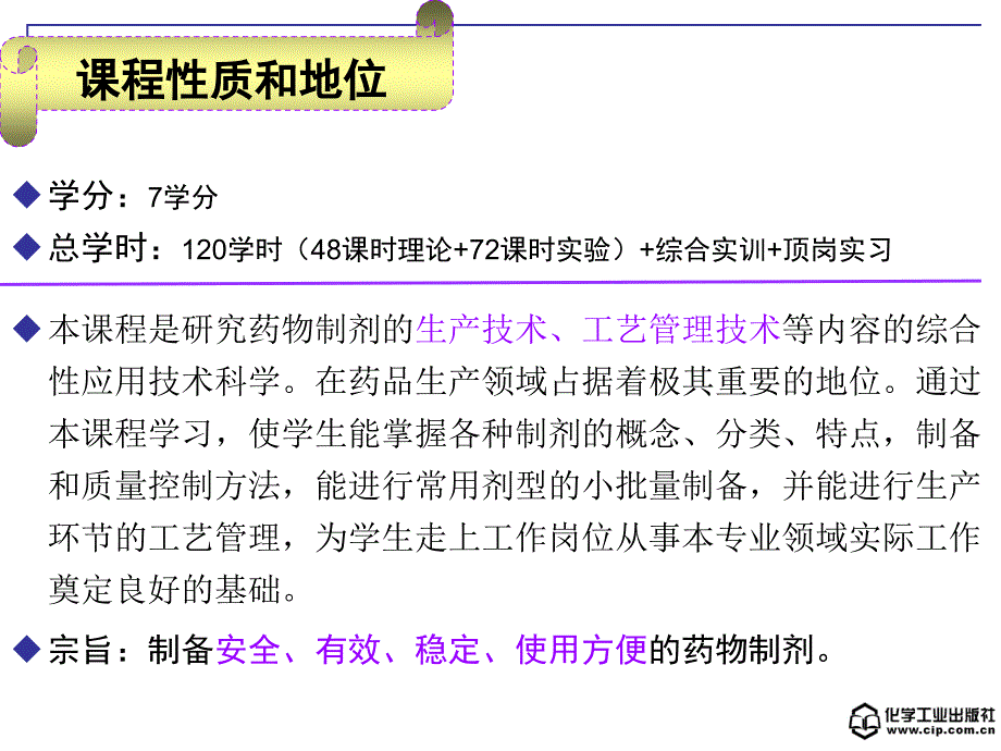 实用药物制剂技术 教学课件 ppt 作者 杨凤琼 主编1绪论_第2页