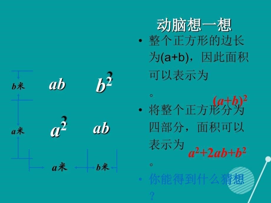 八年级数学上册_14.2 乘法公式（第2课时）课件 （新版）新人教版_第5页