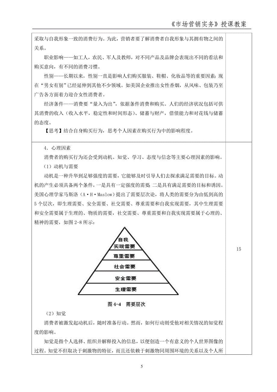 市场营销实务 简玉刚 朱凤 市场营销实务教案2013.04市场营销实务教案8_第5页