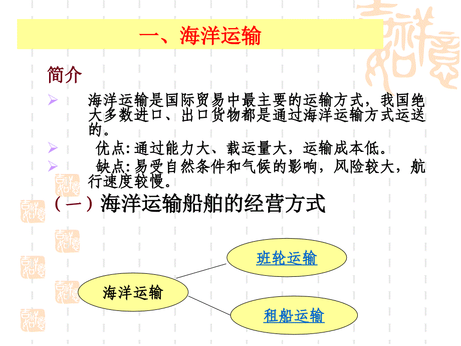 国际贸易实务课件傅龙海 5第五章国际贸易运输已_第3页