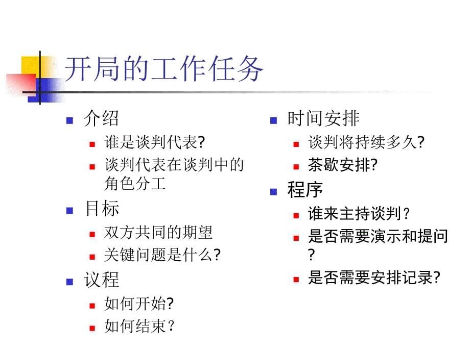 国际商务谈判 教学课件 ppt 作者 曲扬 编著国际商务谈判第6章课件_第5页