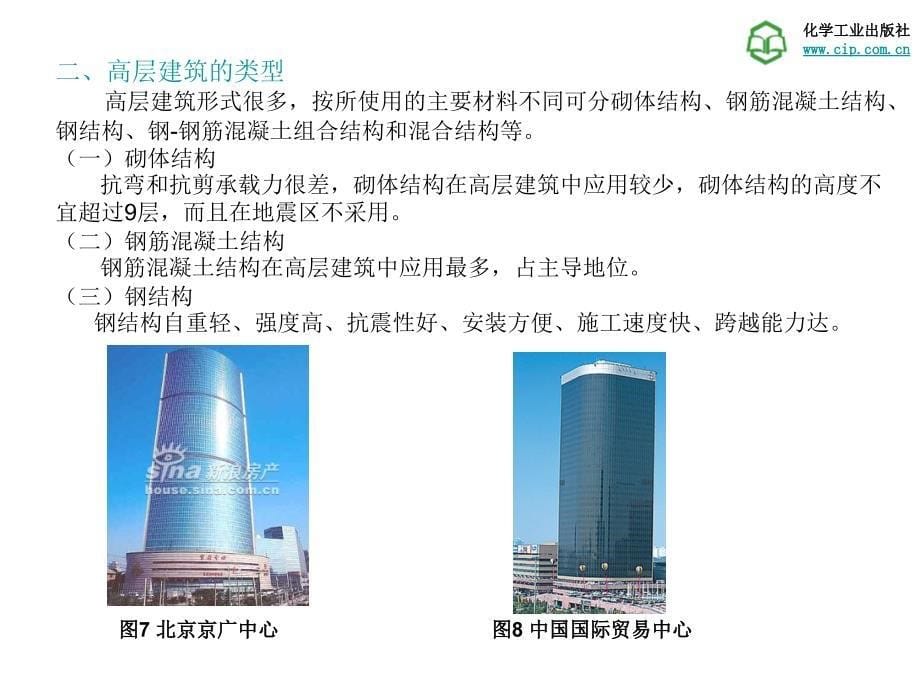 建筑概论 教学课件 ppt 作者 刘冬梅 主编第7章 高层建筑简介_第5页