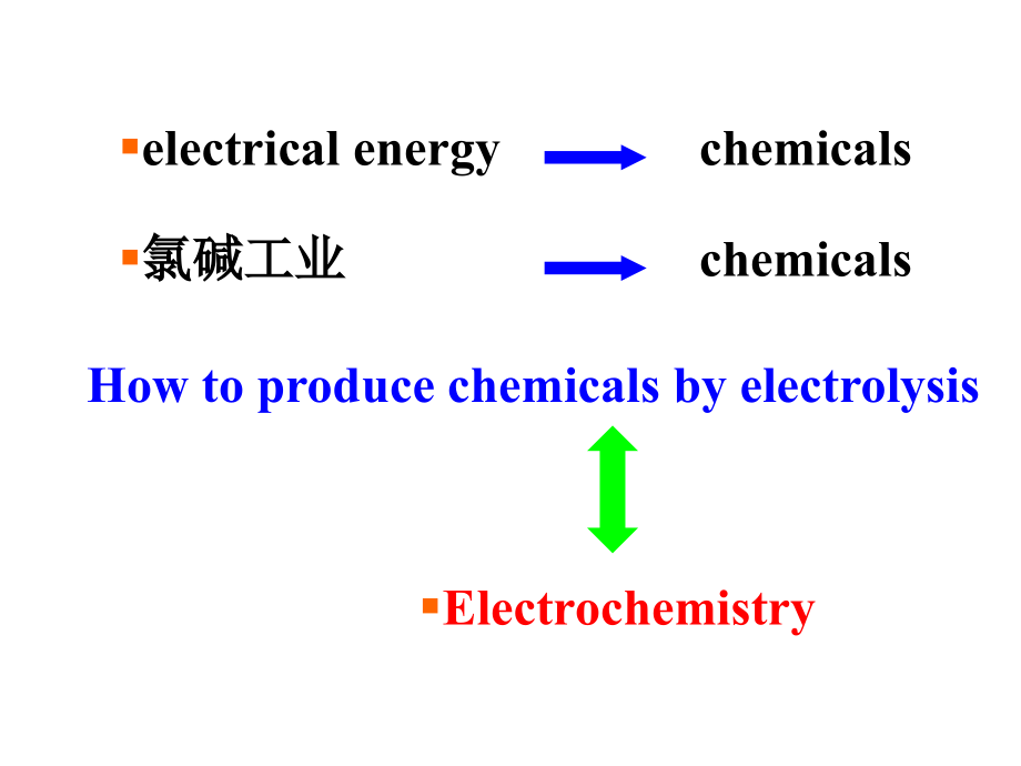 工科基础化学第二版课件教学课件 ppt 作者 唐和清 主编第6章 电化学基础_第2页