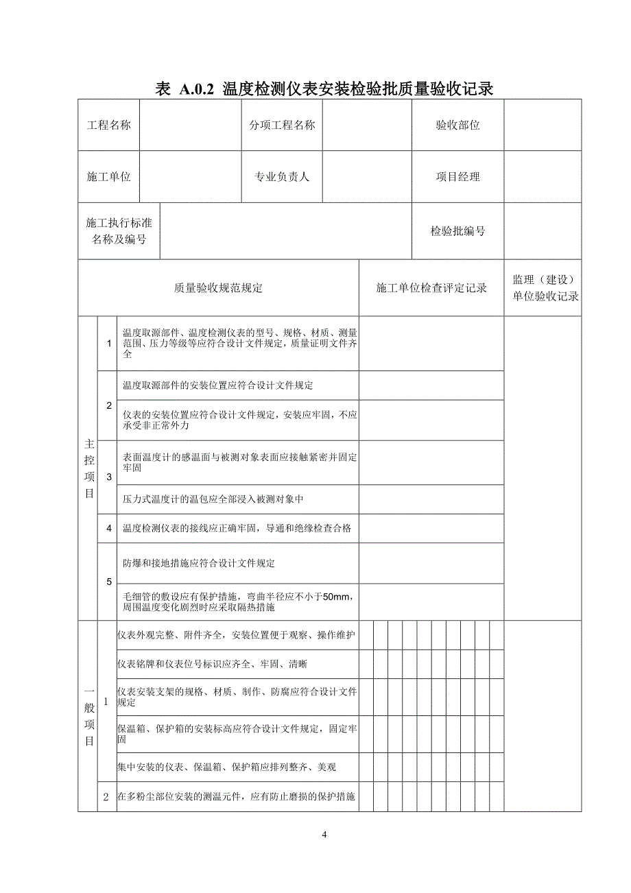 SY4205-2016《石油天然气建设工程施工质量验收规范-自动化仪表工程》资料_第4页