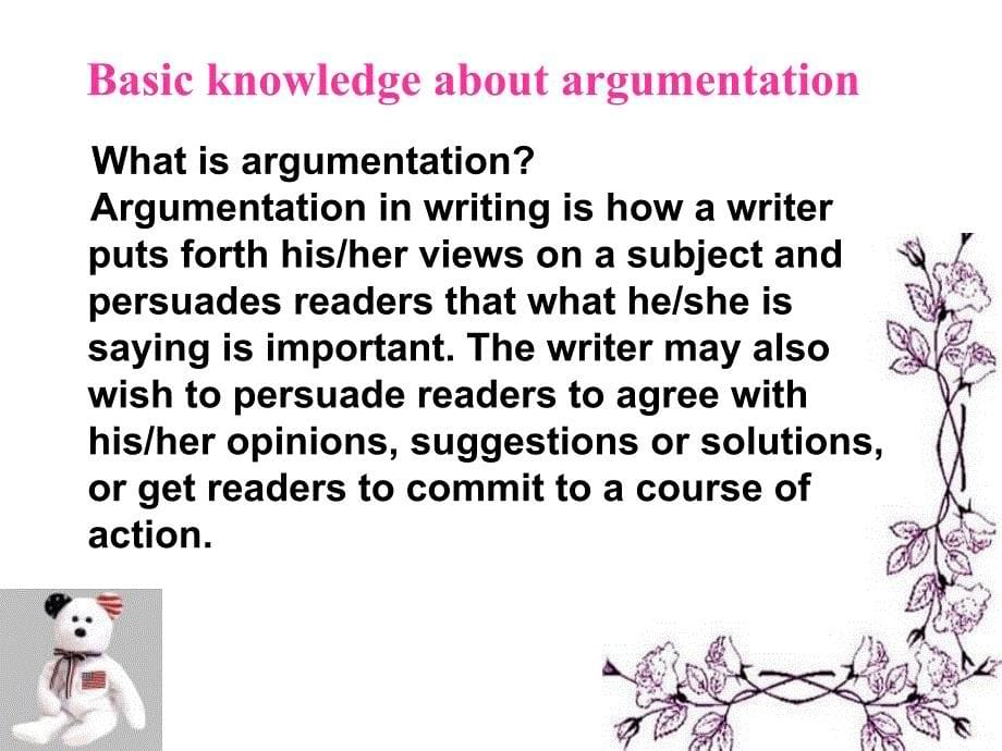 实用阶梯英语—写作教程unit 11 Argumentation_第5页
