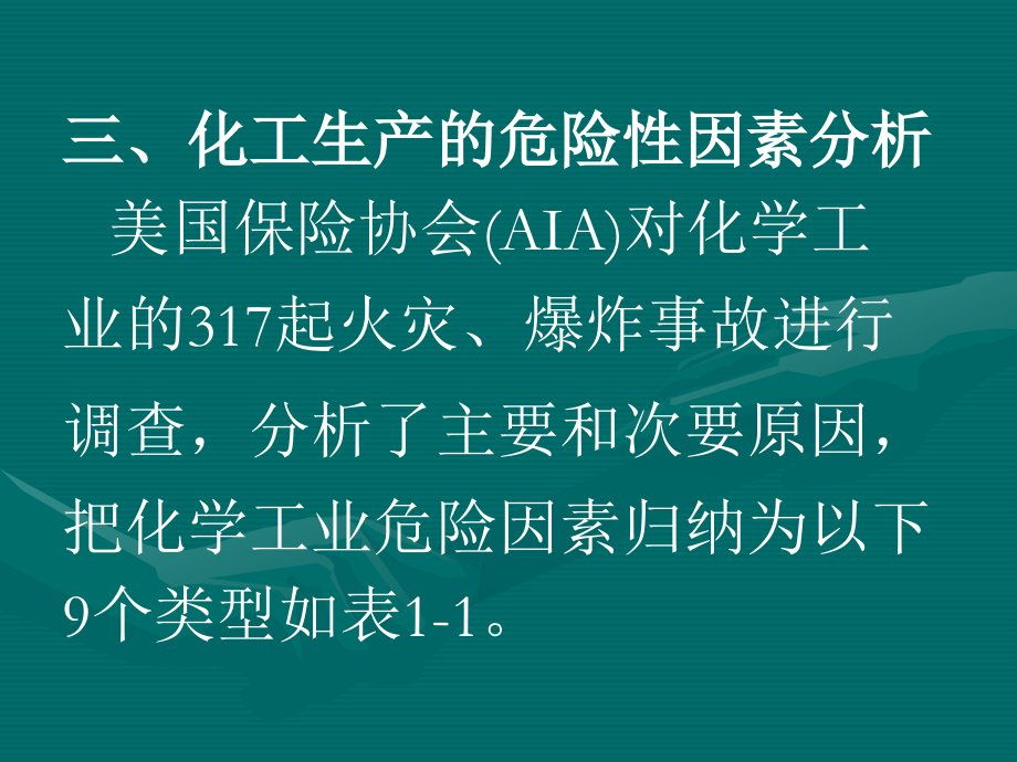 化工生产安全技术 教学课件 ppt 作者 张麦秋 李平辉 主编化工安全 1-1~2_第4页