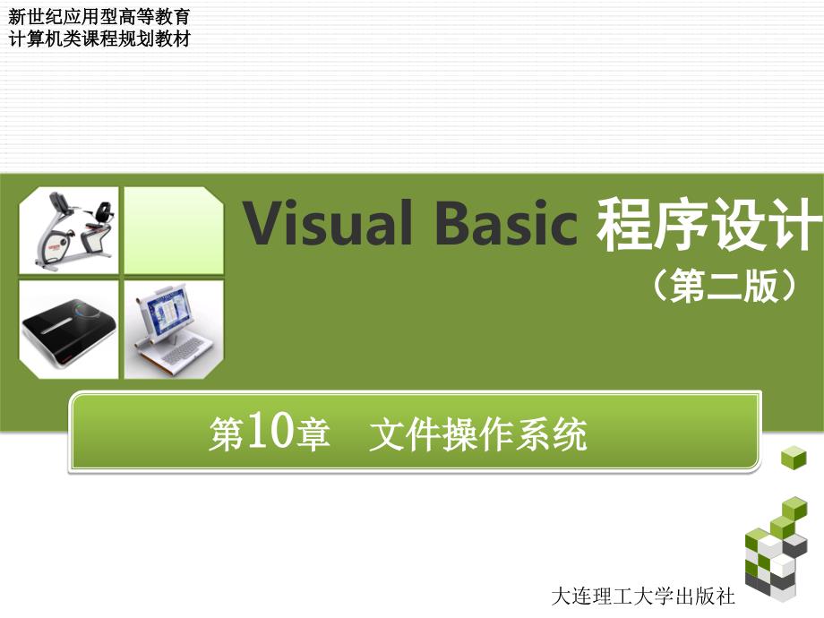 Visual Basic程序设计 第二版 本科 郁建中第10章　文件操作系统_第1页