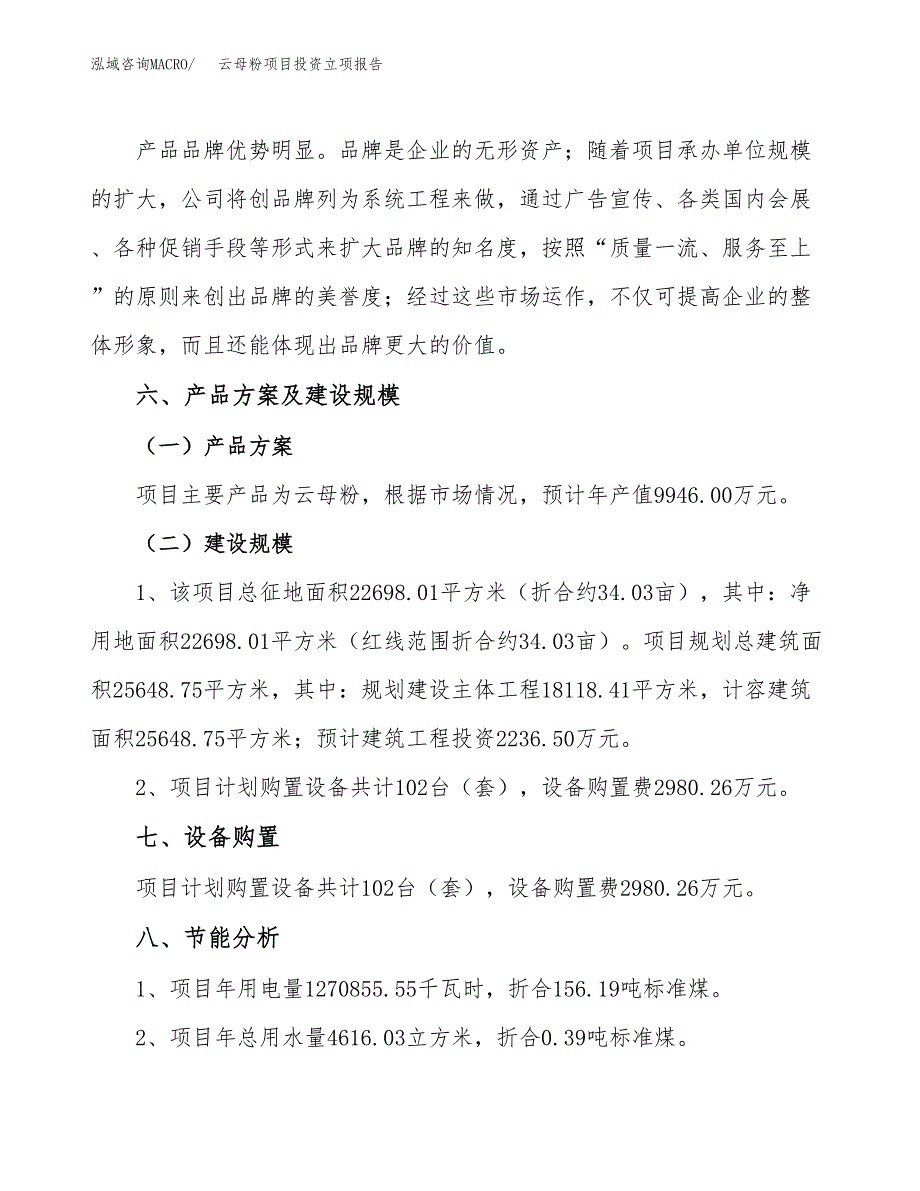 云母粉项目投资立项报告.docx_第3页