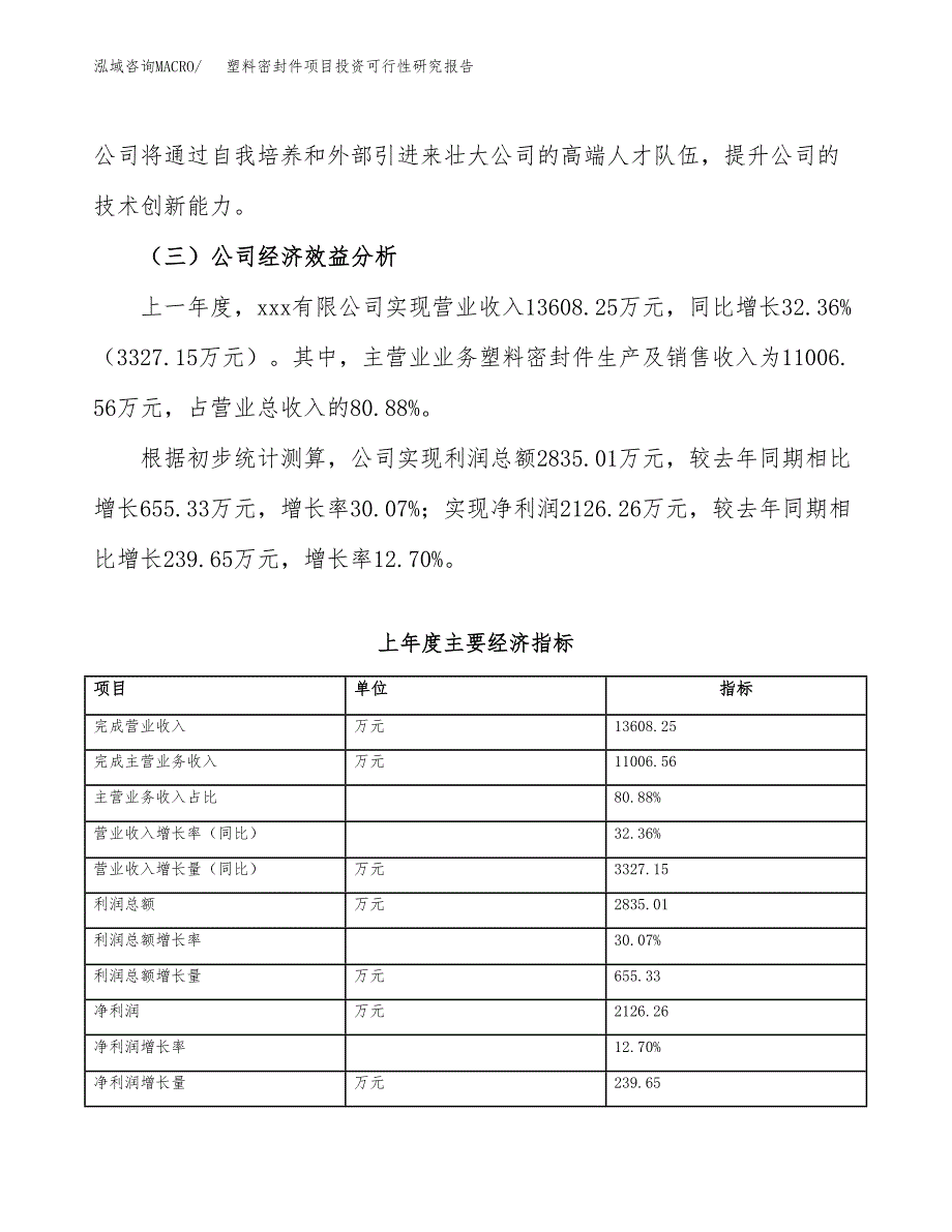 塑料密封件项目投资可行性研究报告（项目申请）_第4页