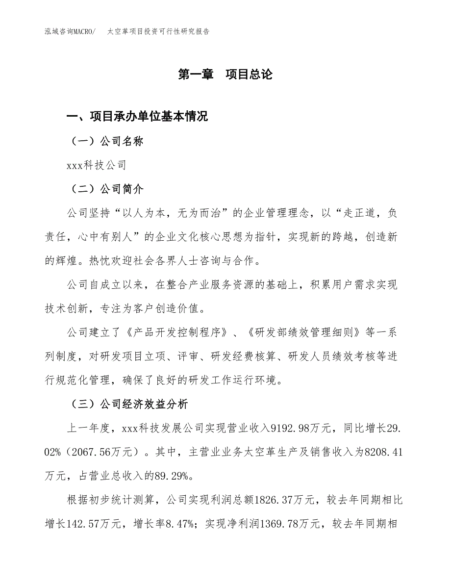 太空革项目投资可行性研究报告（项目申请）_第3页