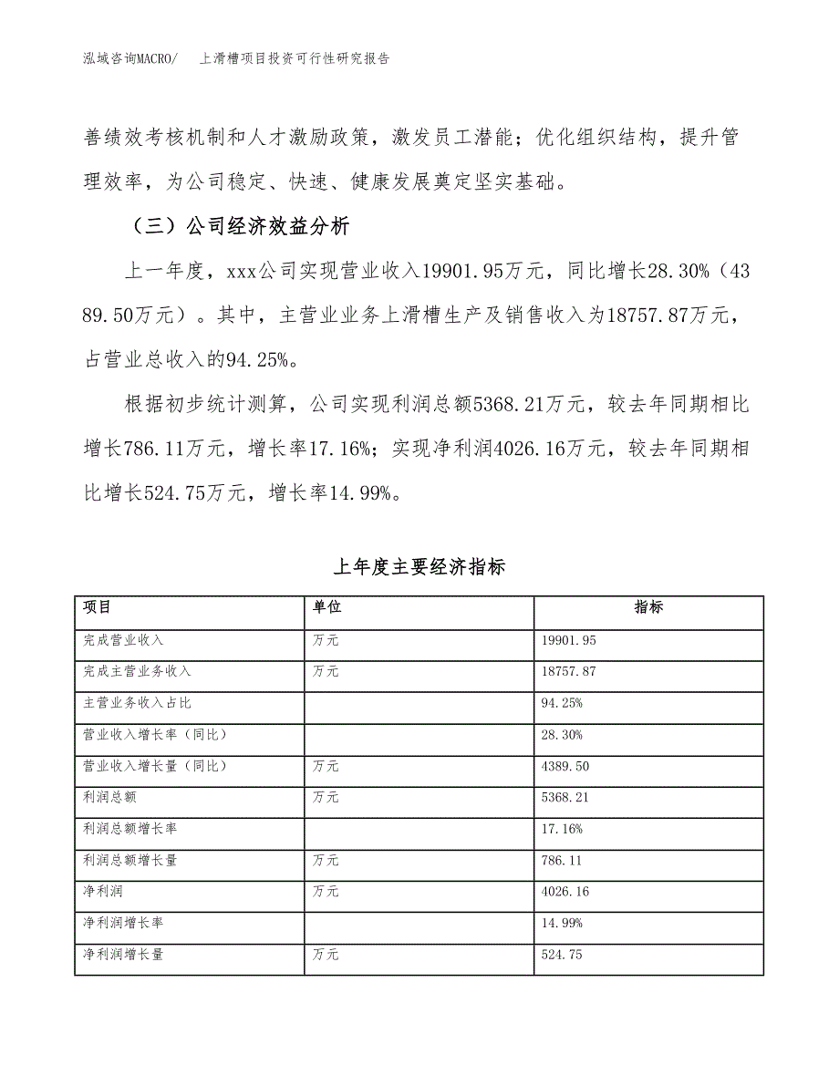 上滑槽项目投资可行性研究报告（项目申请）_第4页