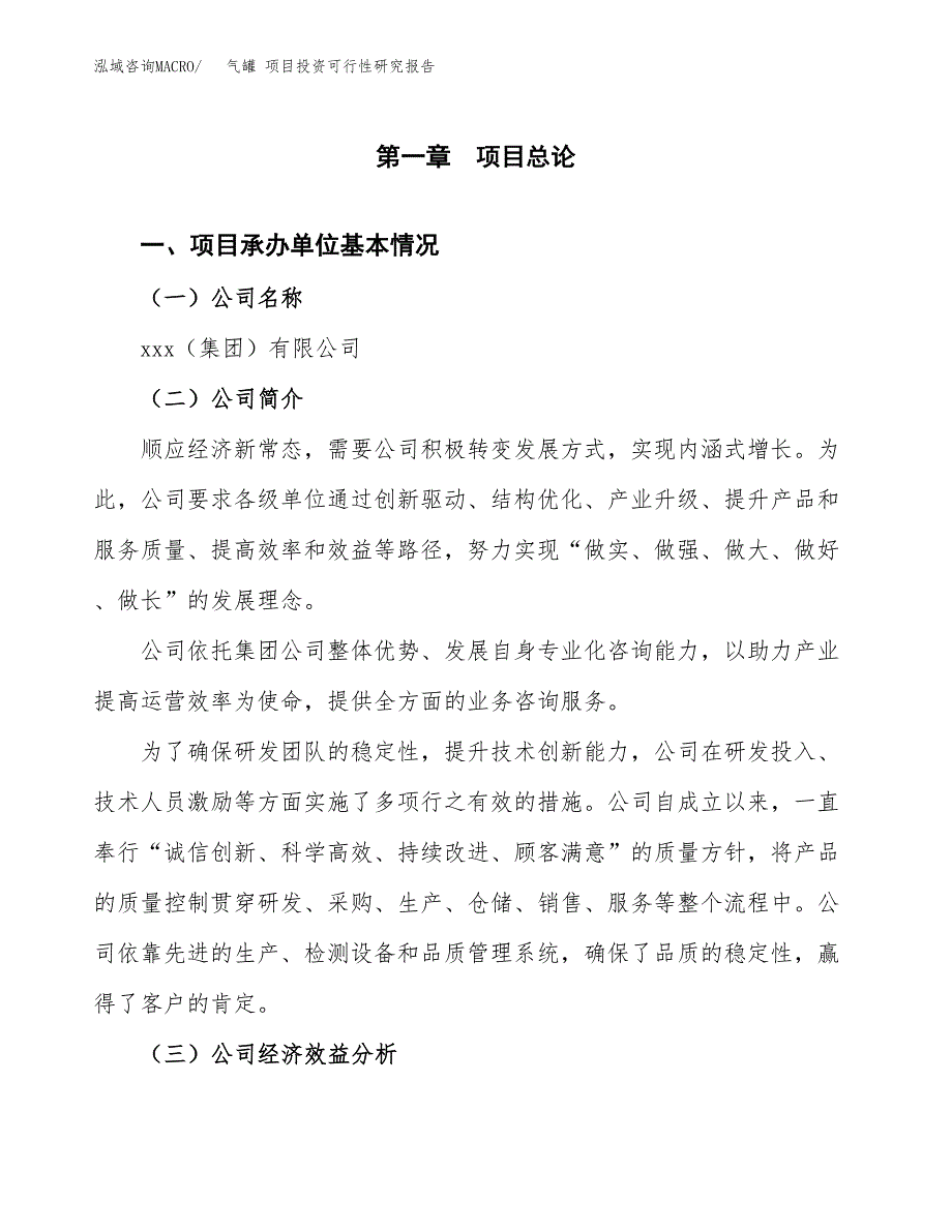 气罐 项目投资可行性研究报告（项目申请）_第3页