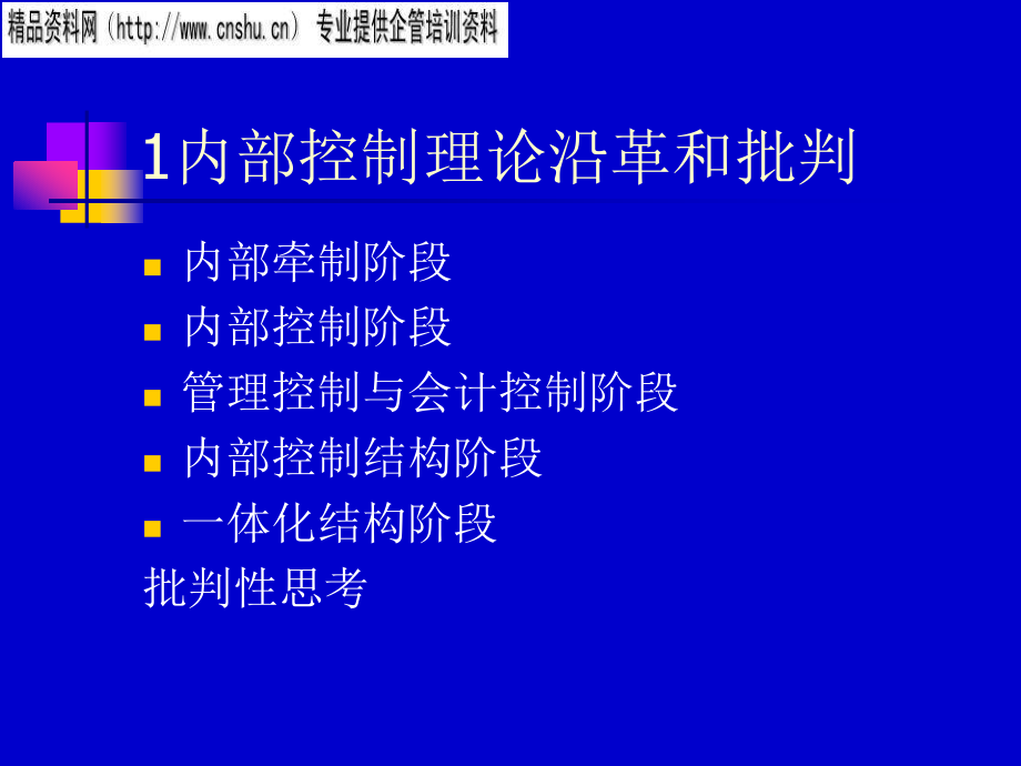 企业内部控制理论沿革与批判1_第2页