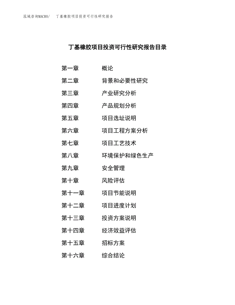 丁基橡胶项目投资可行性研究报告（项目申请）_第2页