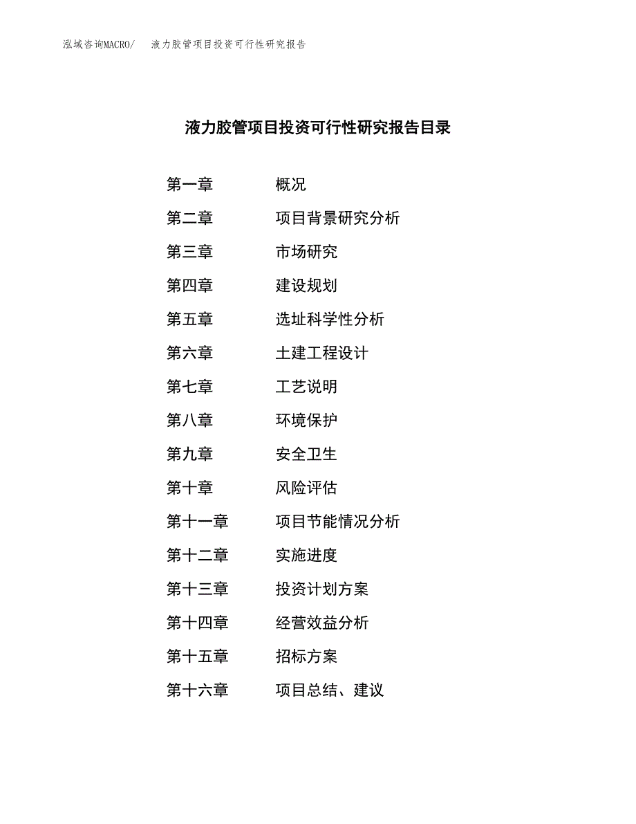 液力胶管项目投资可行性研究报告（项目申请）_第2页