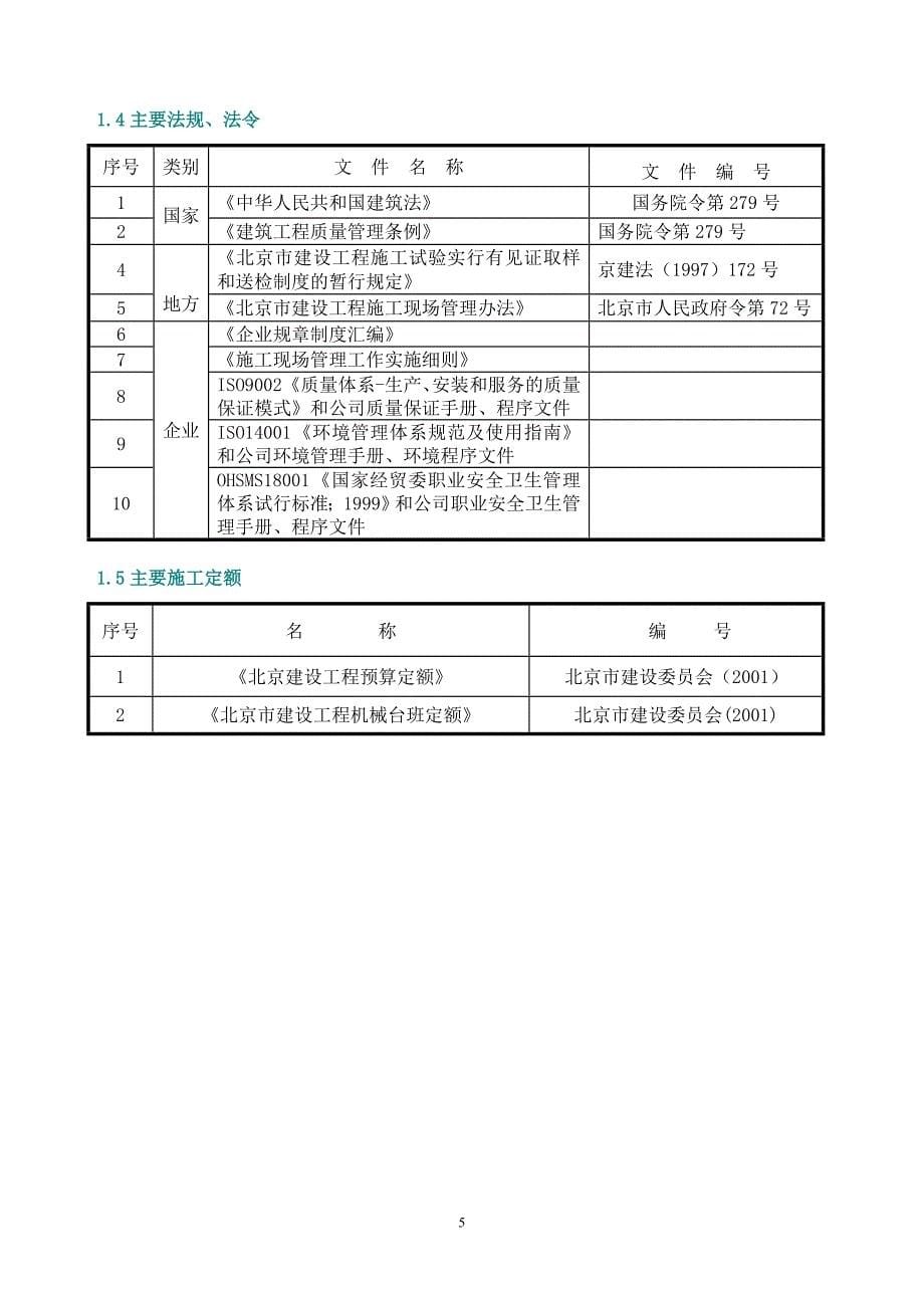 某综合市政工程施工组织设计_第5页