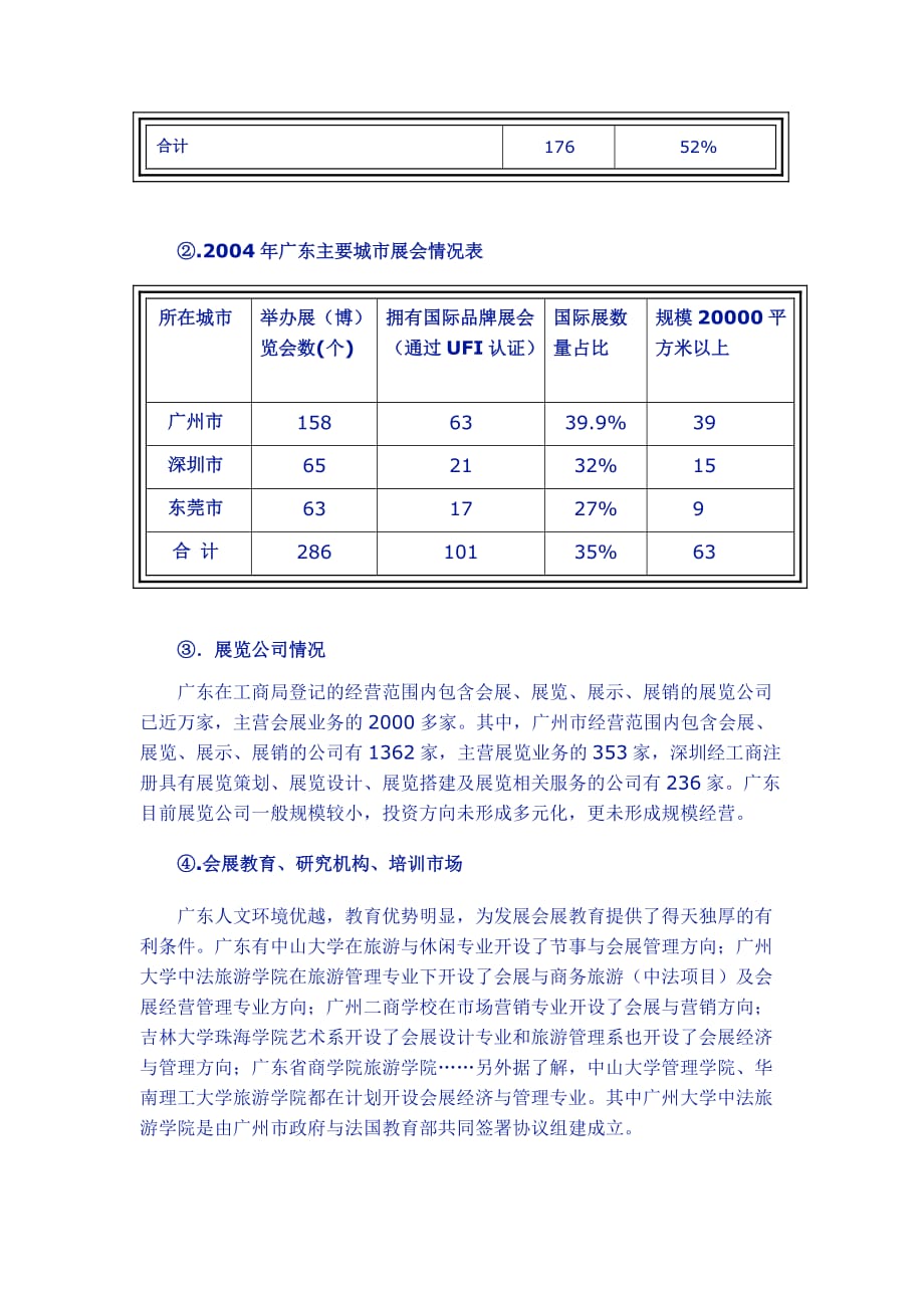 广东省会展资源分布与应对策略_第3页