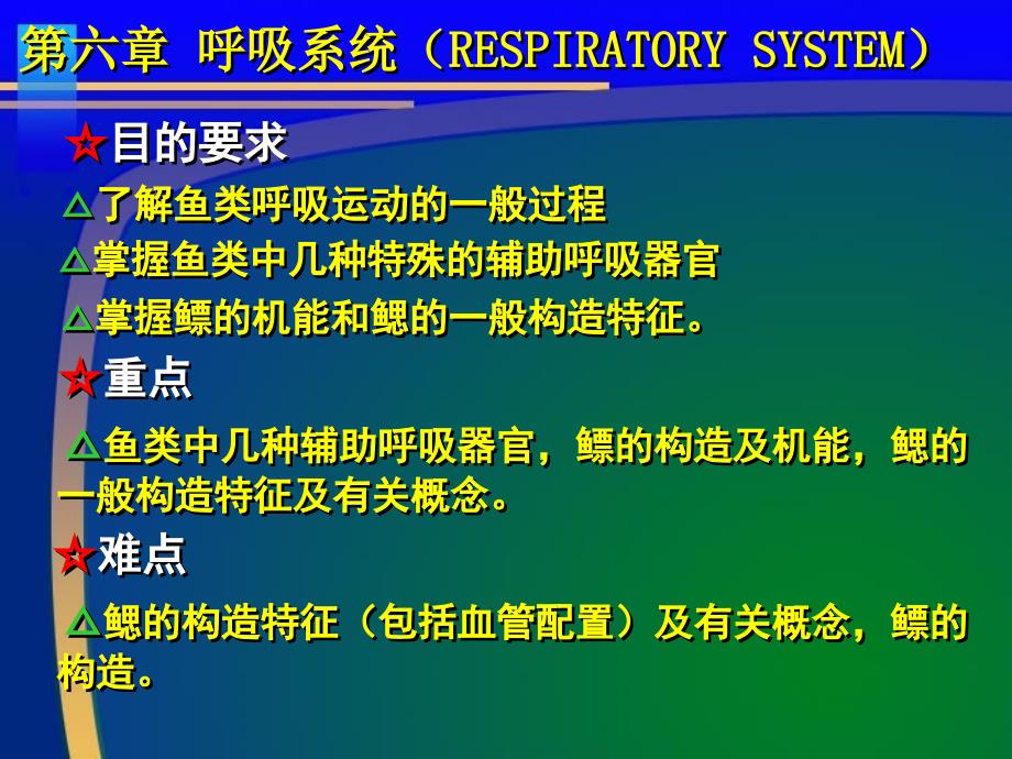 鱼类呼吸系统_第1页