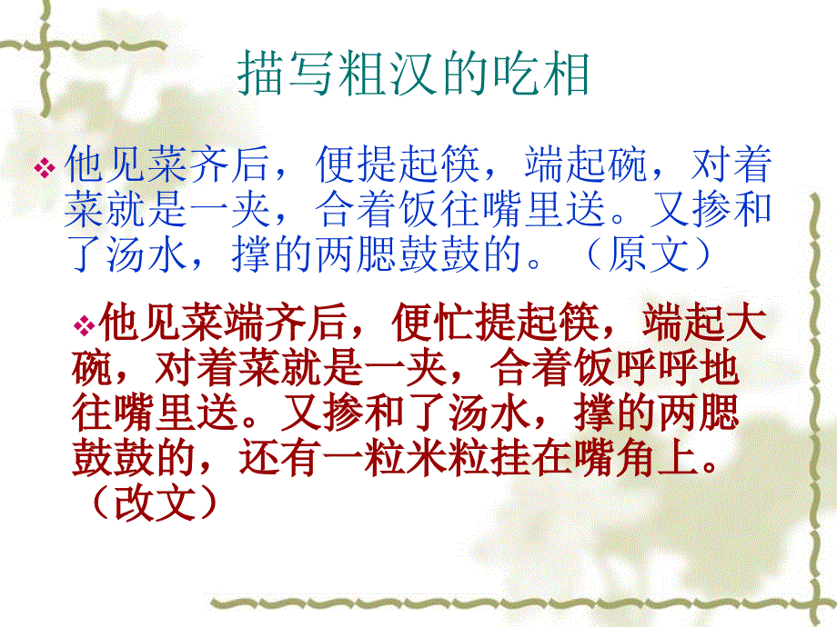 初中作文教学用课件之细节描写(三)_第4页