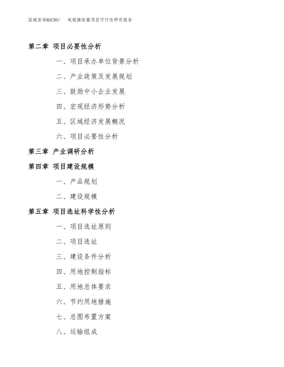 电视接收器项目可行性研究报告（总投资19000万元）_第5页