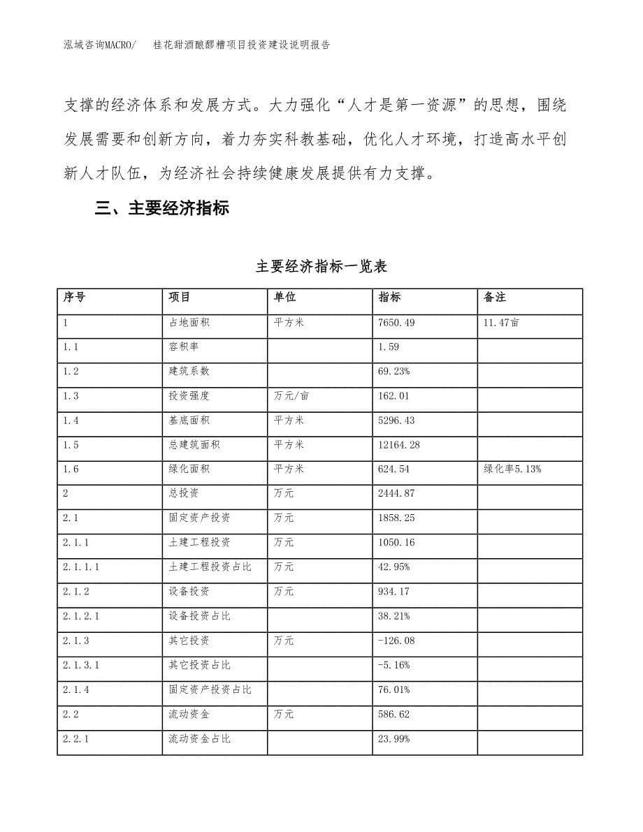 桂花甜酒酿醪糟项目投资建设说明报告.docx_第5页