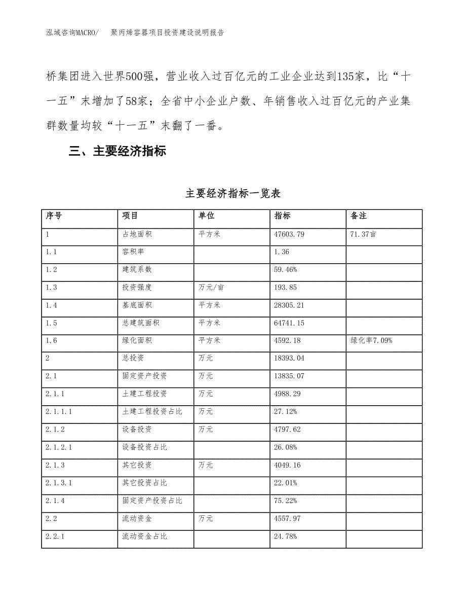 聚丙烯容器项目投资建设说明报告.docx_第5页