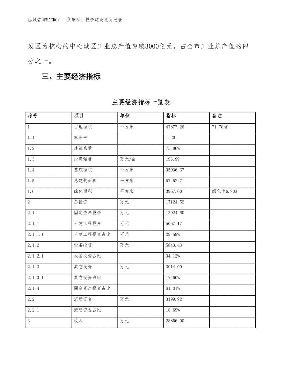 货厢项目投资建设说明报告.docx_第5页