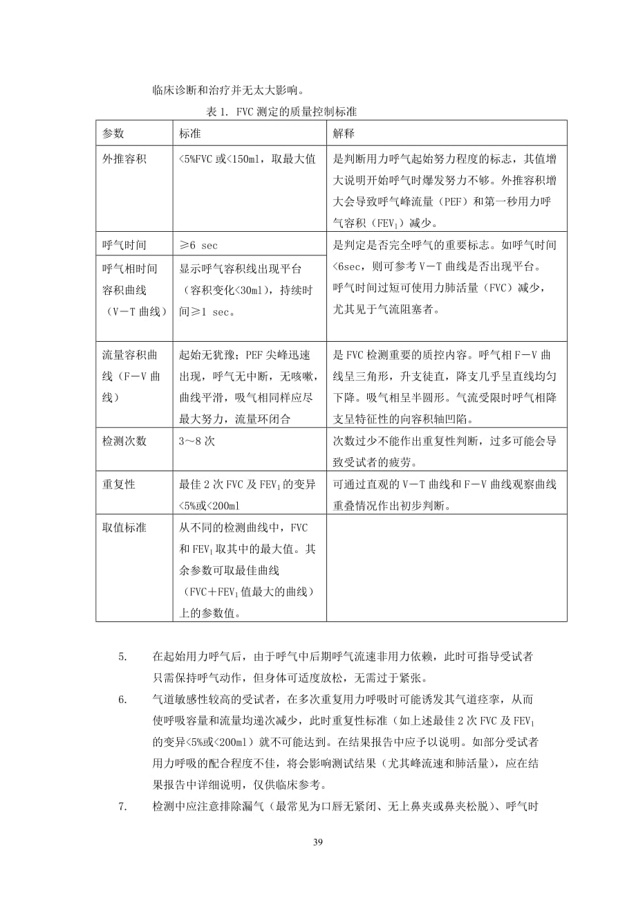 6.用力肺功能检测的质量控制和注意事项_第3页