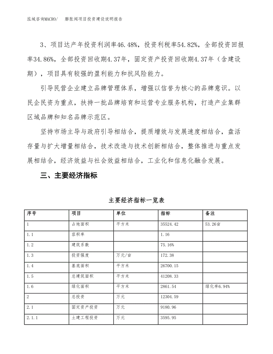 膨胀阀项目投资建设说明报告.docx_第4页