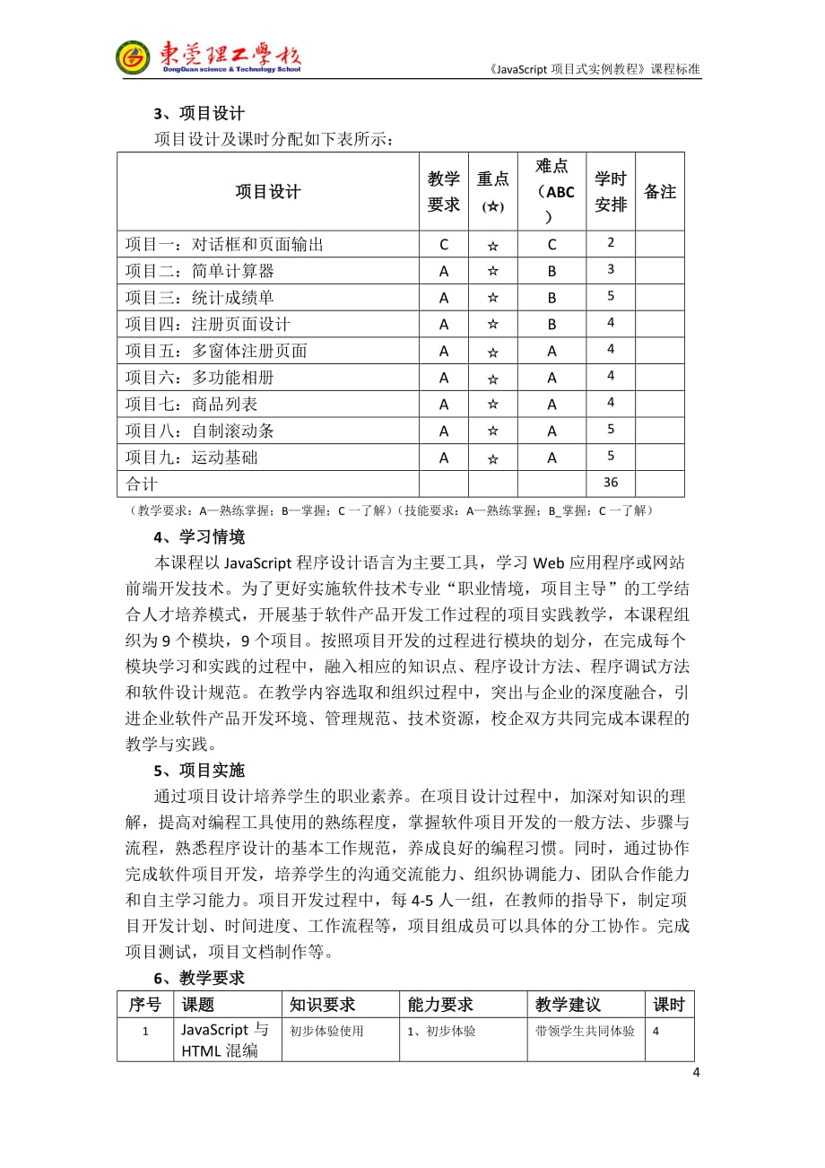 javascript课程标准资料_第4页