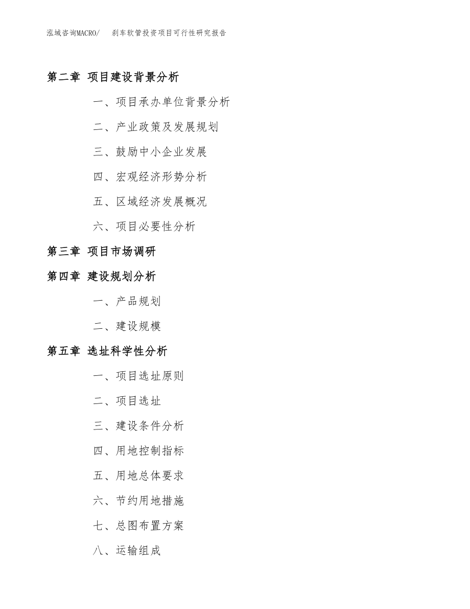 刹车软管投资项目可行性研究报告(参考模板分析).docx_第4页