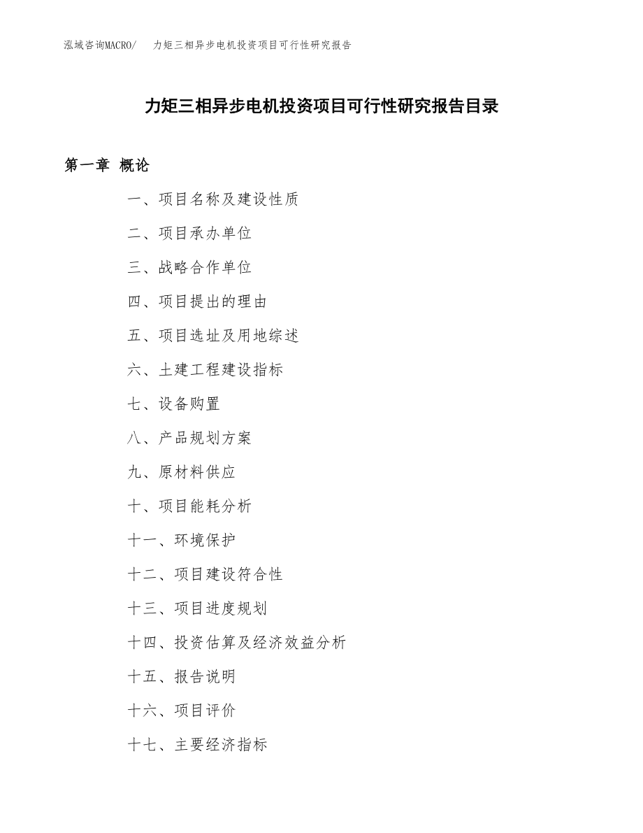 力矩三相异步电机投资项目可行性研究报告(参考模板分析).docx_第3页