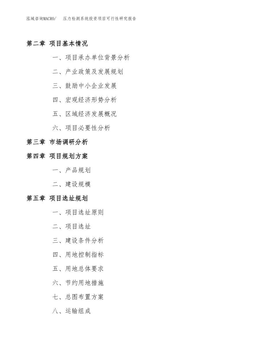 压力检测系统投资项目可行性研究报告(参考模板分析).docx_第5页